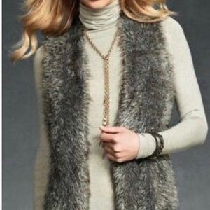 CAbi Shaggy vest. XS.